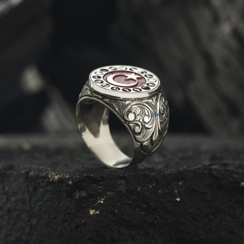 Ayyıldız 16 Türk Devleti Yüzük