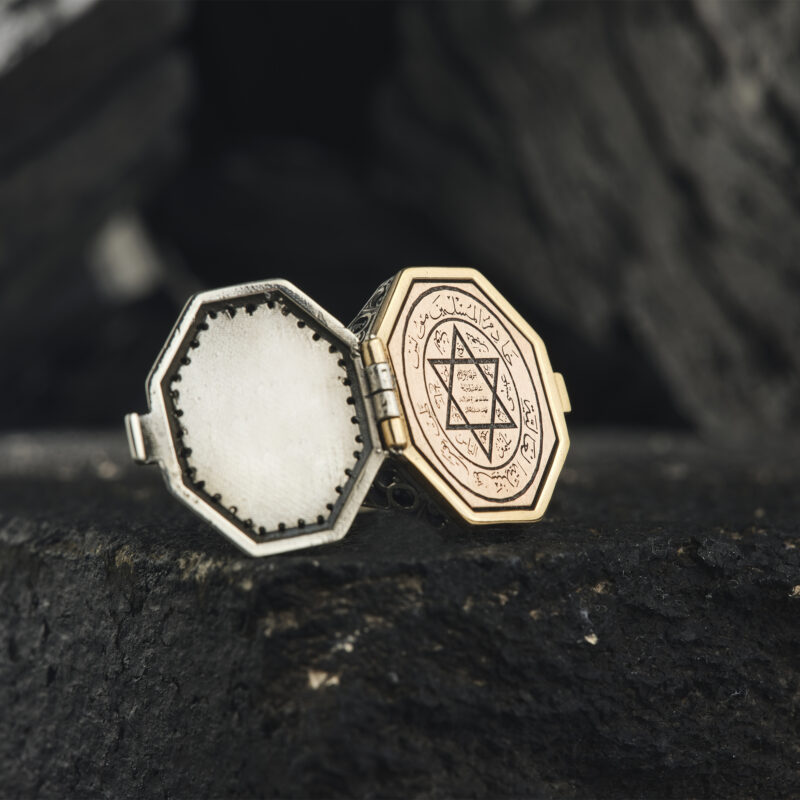 Kapaklı Ayet-el Kürsi Yüzük