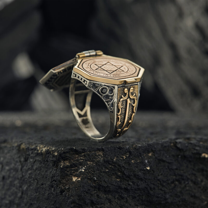 Kapaklı Ayet-el Kürsi Yüzük