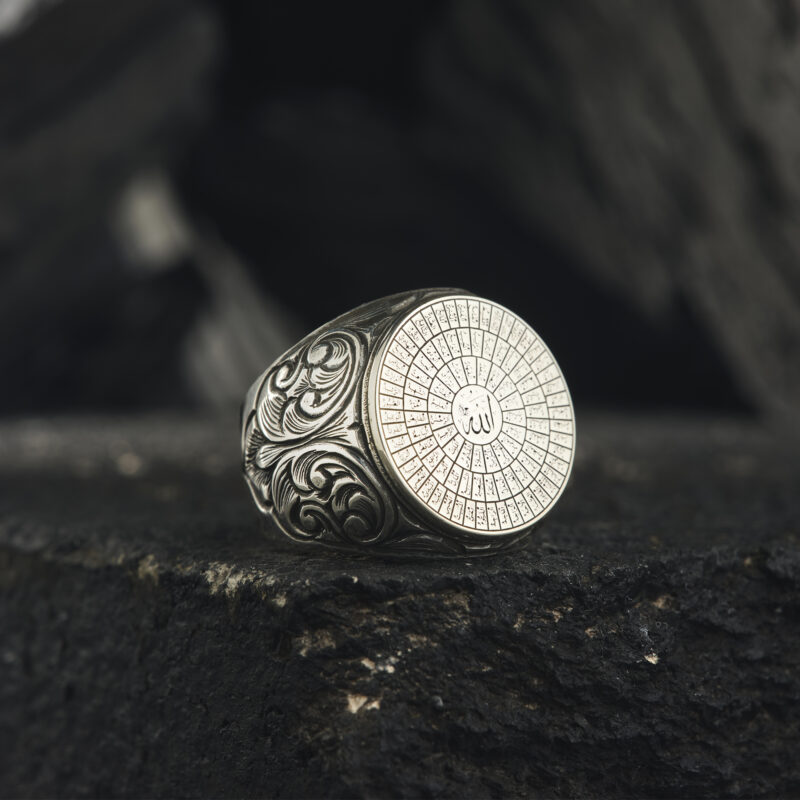 Yuvarlak Esmaül Hüsna Yüzük