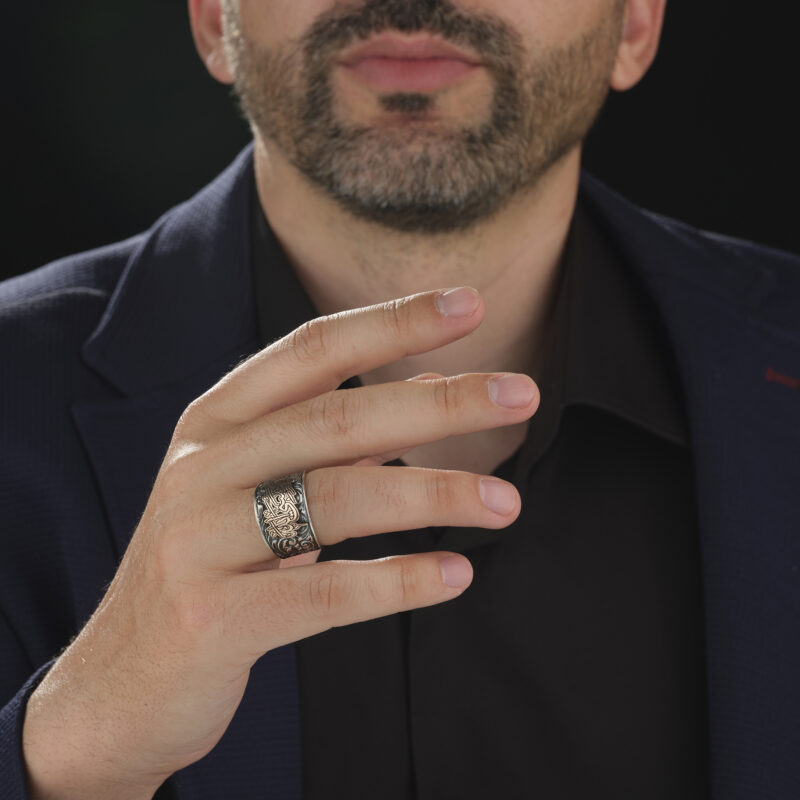 Hasbiyallah Yazılı Yüzük
