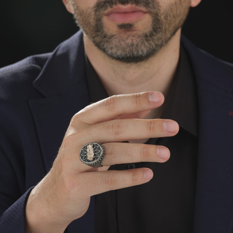 Hasbiyallah Yazılı Yüzük