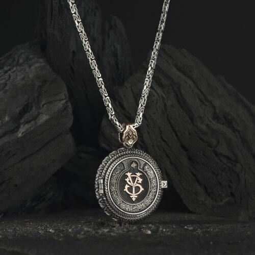 Harfli Kapaklı Ayetel Kürsi Madalyon