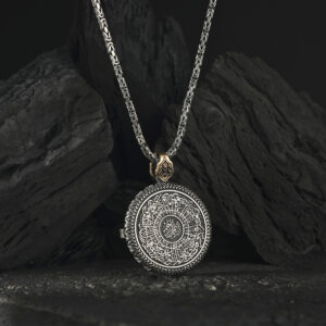 Harfli Kapaklı Ayetel Kürsi Madalyon