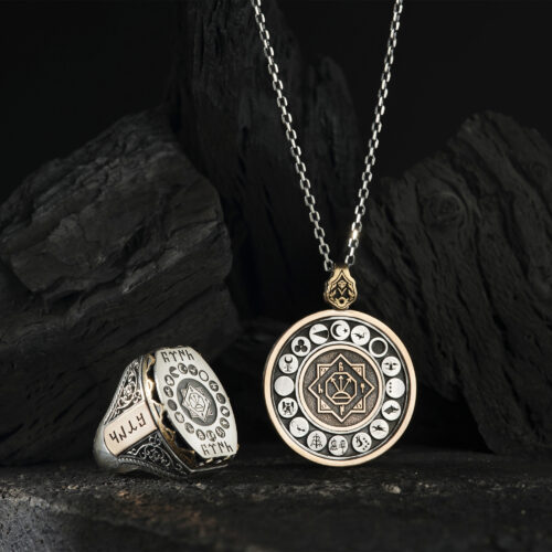 16 Türk Devleti Yüzük Bileklik Set