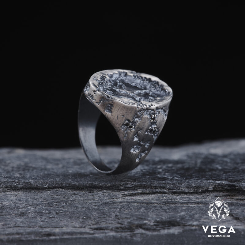 Kaya Desen Gümüş Yüzük