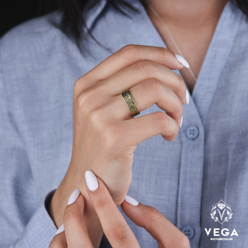 İsimli Alyans Çift