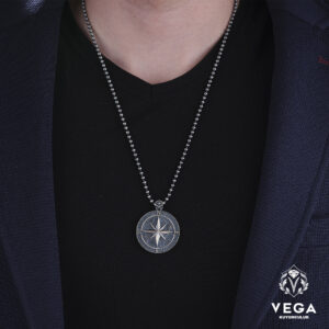 Pusula Madalyon Kolye