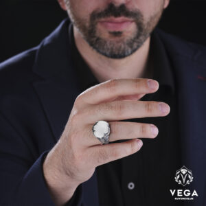 Desenli Gümüş Yüzük