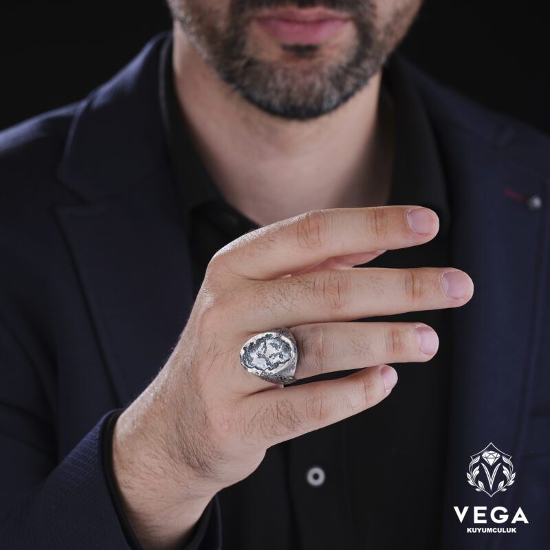Kaya Desen Gümüş Yüzük