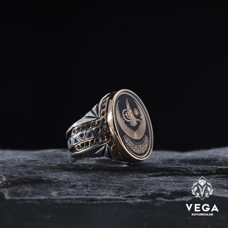 Tuğra Besmele Yüzük