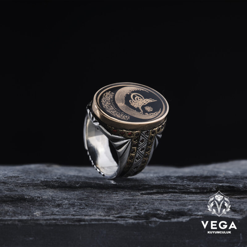 Tuğra Besmele Yüzük