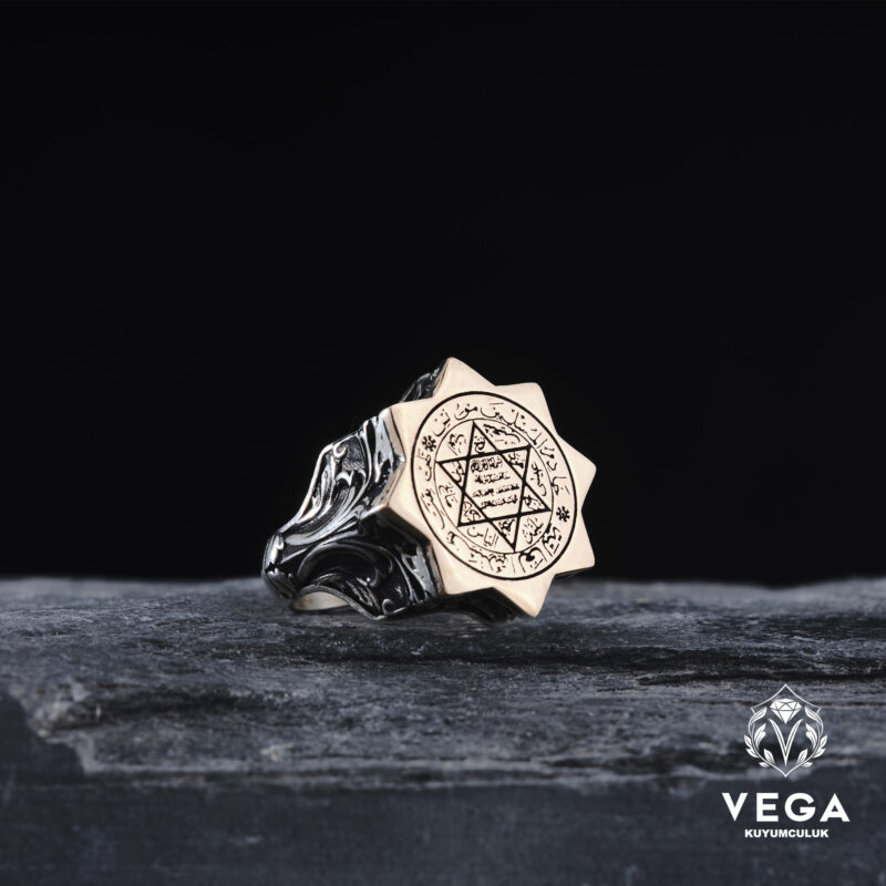 Süleyman Mührü Erkek Yüzük