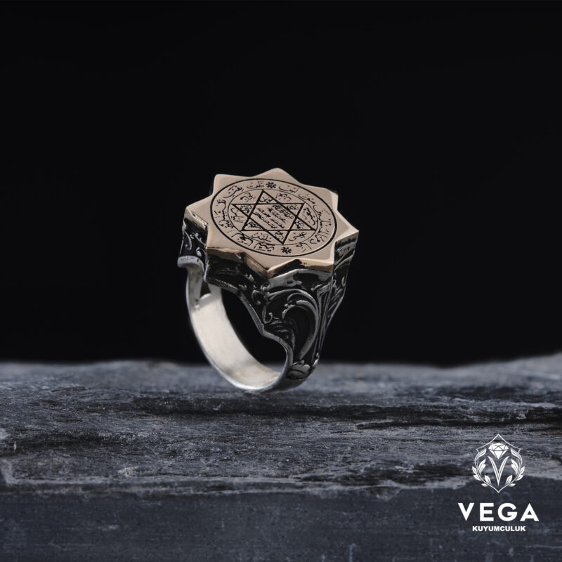 Süleyman Mührü Erkek Yüzük