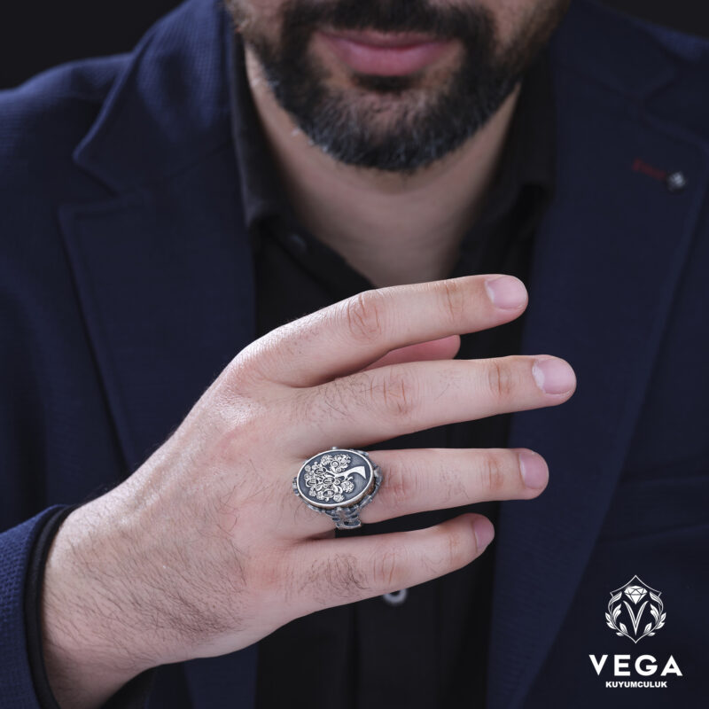Hayat Ağacı Erkek Yüzük