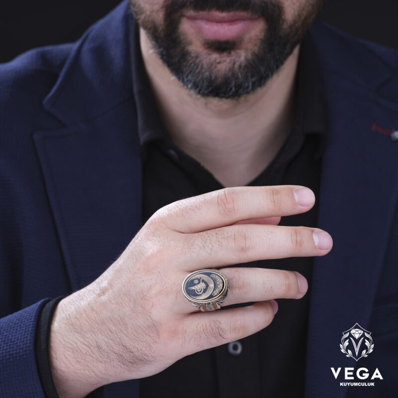 Tuğra Besmele Yüzük