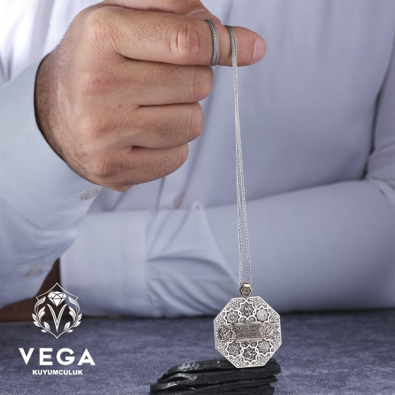 Altıgen Gümüş Madalyon