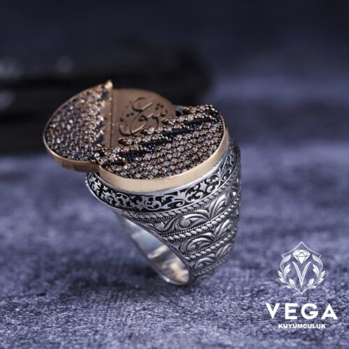 Aşk Yazılı Erkek Yüzük