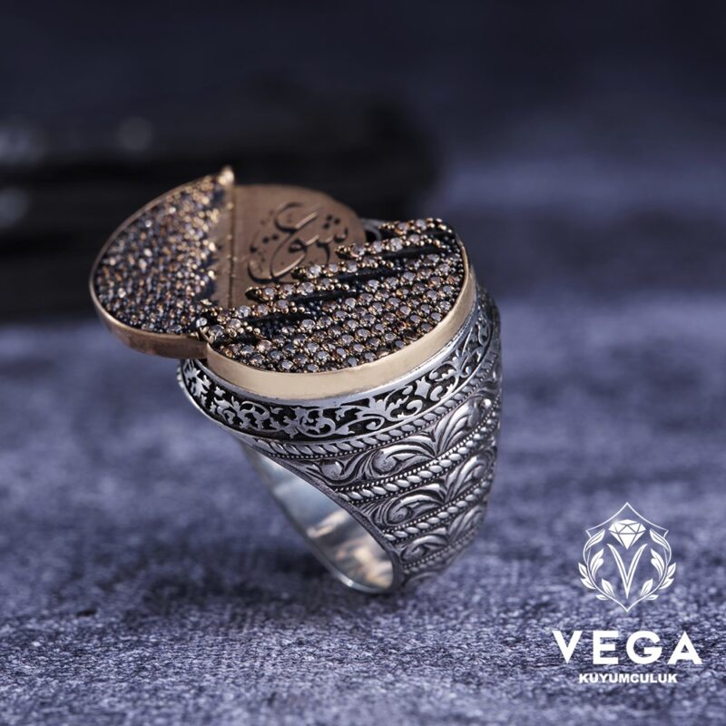 Aşk Yazılı Erkek Yüzük