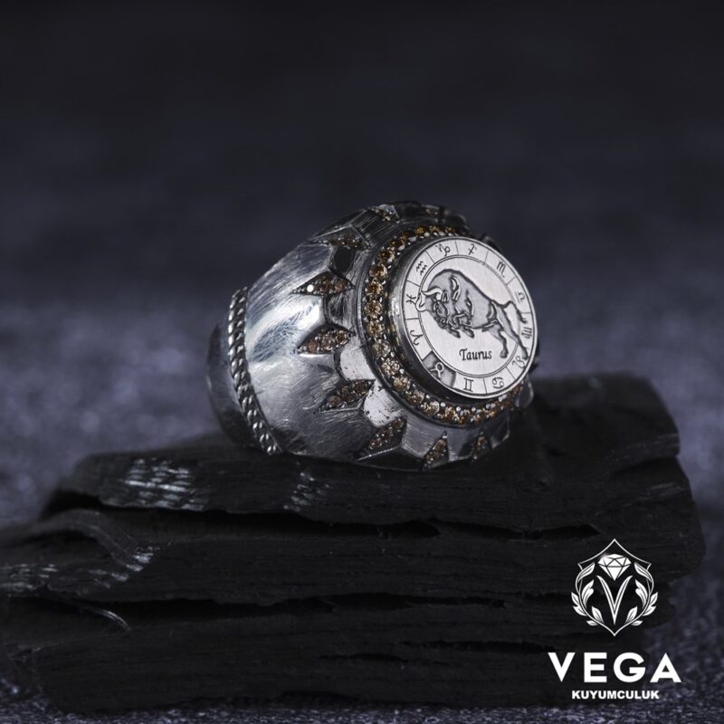 Kişiselleştirilebilir Boğa Burcu Yüzük