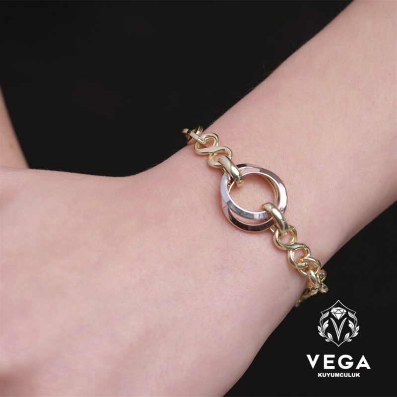 Halka Kadın Bileklik Modeli