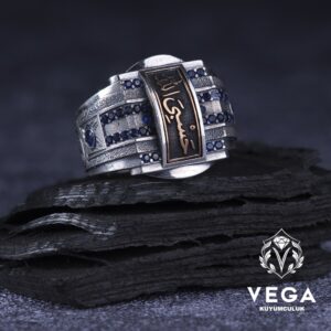 HasbiAllah Gümüş Erkek Yüzük