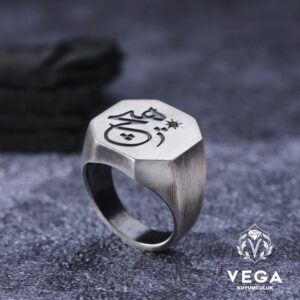 Hiç Gümüş Erkek Yüzük Modeli