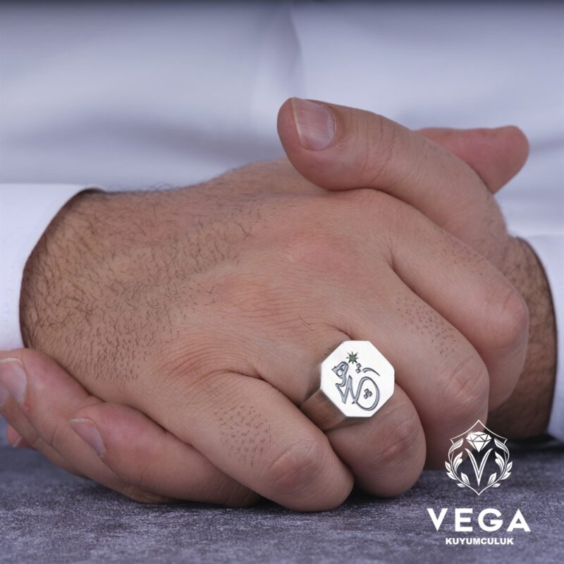 Hiç Gümüş Erkek Yüzük Modeli