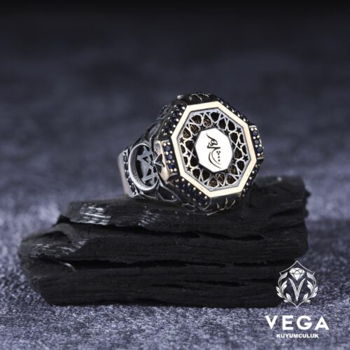 Hiç Yazılı Gümüş Erkek Yüzük Modeli