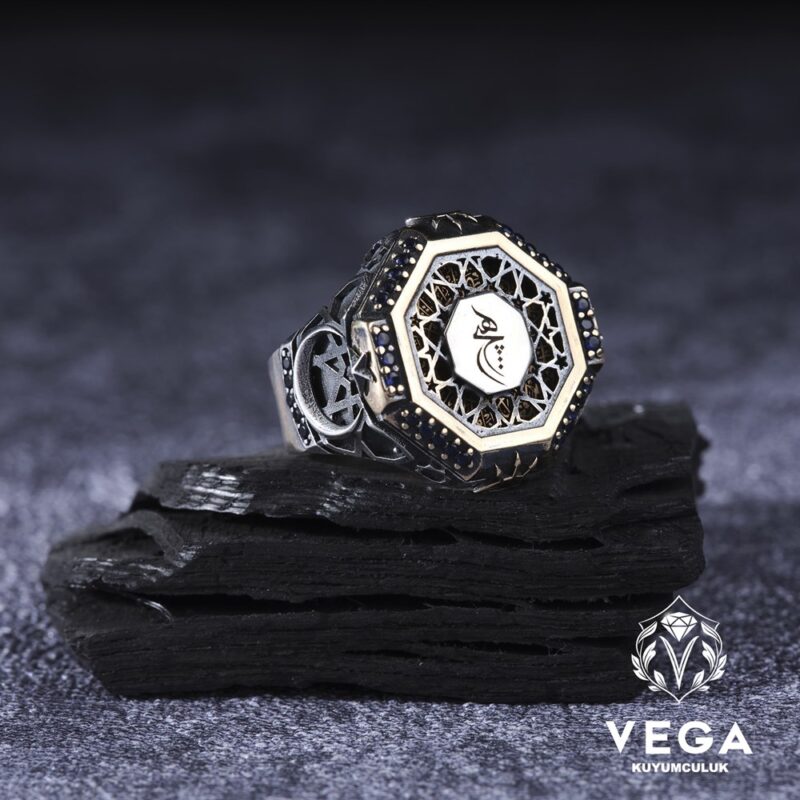 Hiç Yazılı Gümüş Erkek Yüzük Modeli