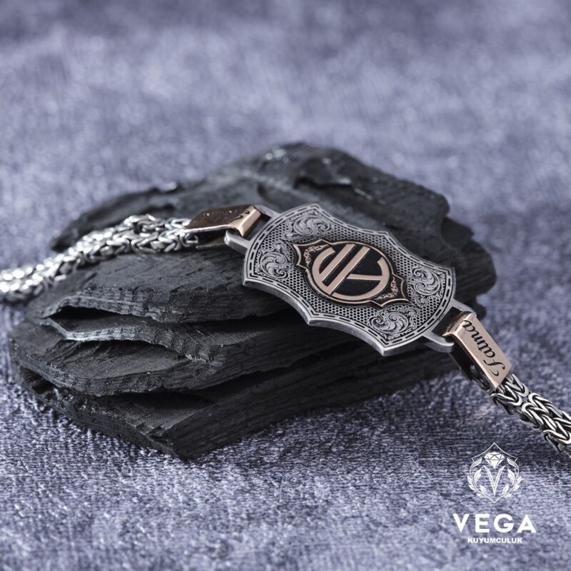 İsimli ve Harfli Gümüş Bileklik Modeli