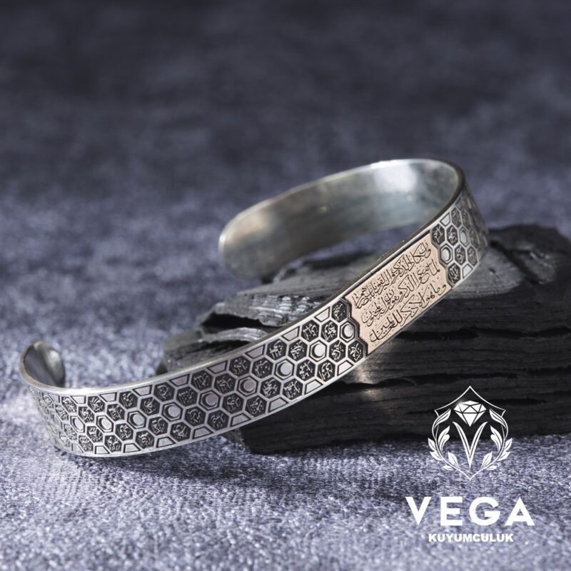 Kalem Suresi-Esmaül Hüsna Kelepçe Bileklik