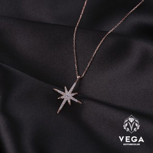 Kuzey Yıldızı Kadın Kolye Modeli