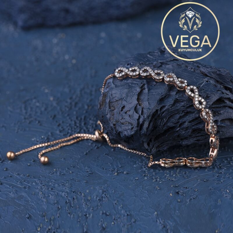 Sonsuzluk Gümüş Kadın Bileklik Modeli