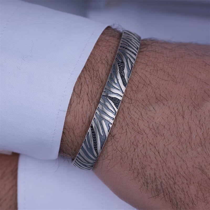 Gümüş Kelepçe Bileklik