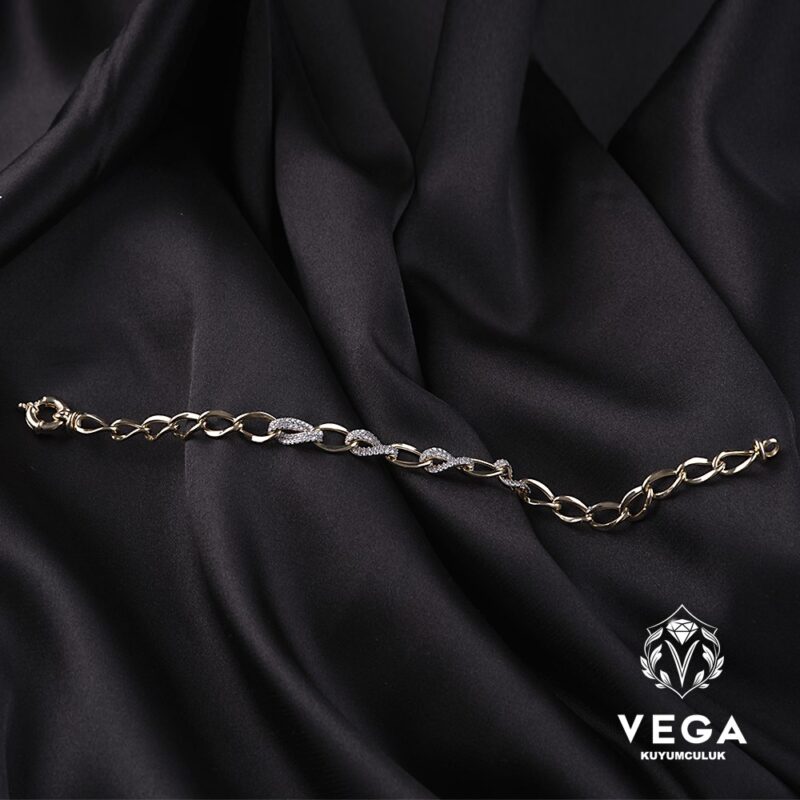 Swaroski Taşlı Kadın Bileklik