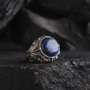 Lapis Lazuli Taşlı Yüzük Modeli