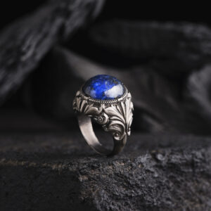 Lapis Lazuli Taşlı Yüzük Modeli