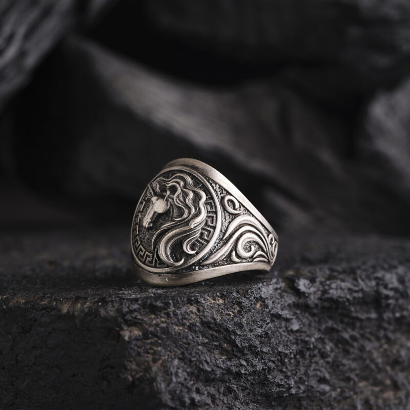 vega-kuyumculuk8740-copy.jpg At Figürlü Erkek Yüzük Modeli