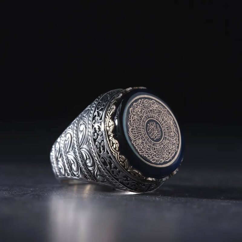 Kehribar Taşlı İnşirah Model Yüzük