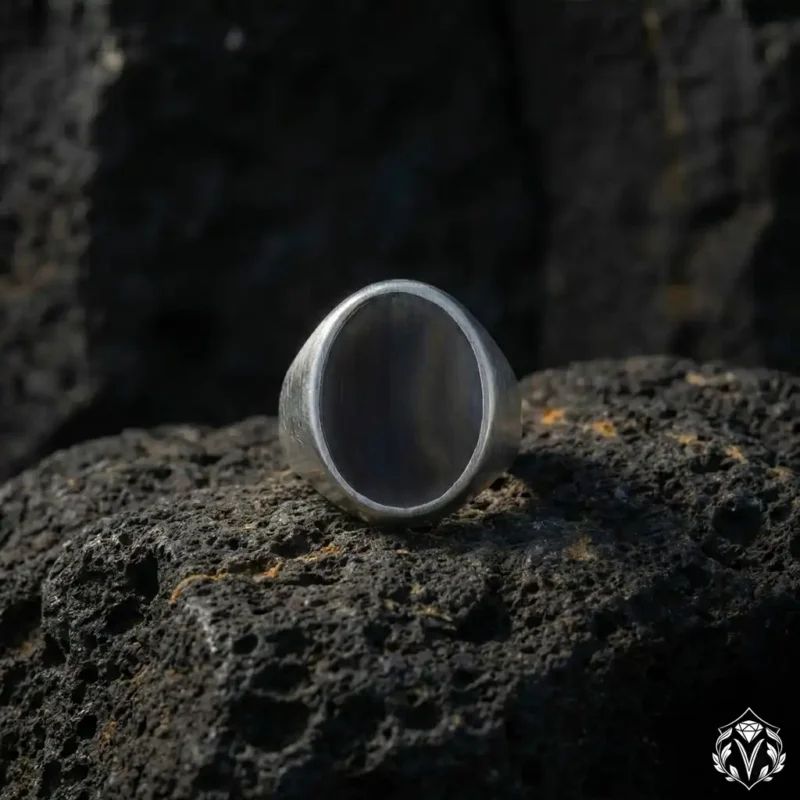 Sade Tasarım Gümüş Yüzük