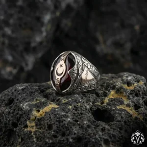 Ay Yıldız Manşet Yüzük