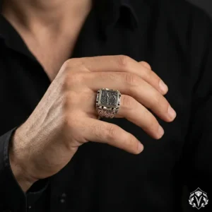 Fetih Suresi Gümüş Yüzük