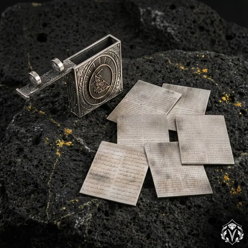 Gümüş Cevşen Kolye