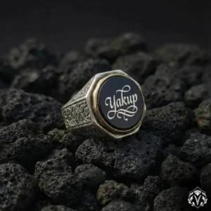 İsimli Gümüş Yüzük