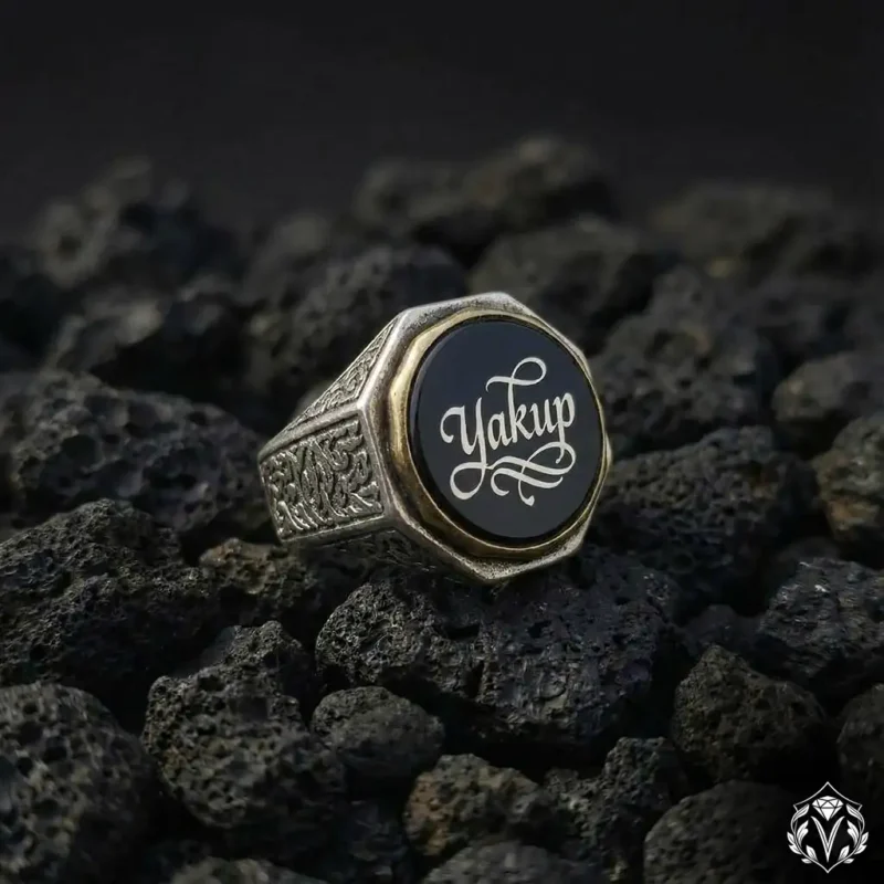 İsimli Gümüş Yüzük