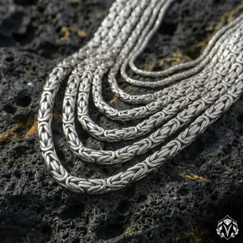 925 Ayar Gümüş Kral Zincir