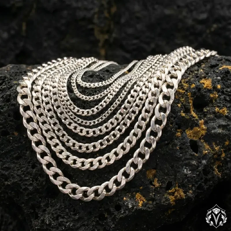 925 Ayar Gümüş Gurmet Zincir