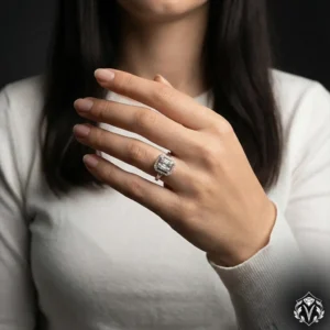 2 Baget Taşlı Gümüş Bayan Yüzük