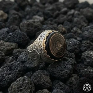 Ayetel Kürsi Gümüş Yüzük